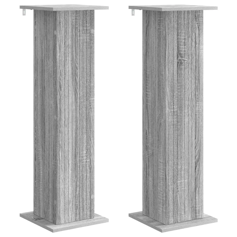 Support de Plante 2 pcs Sonoma gris 30,5 x 30 x 100,5 cm - 2