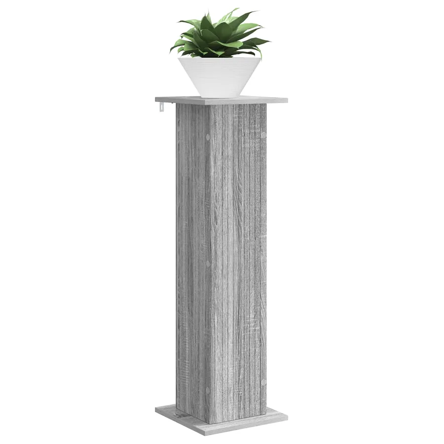 Support de Plante 2 pcs Sonoma gris 30,5 x 30 x 100,5 cm - 3