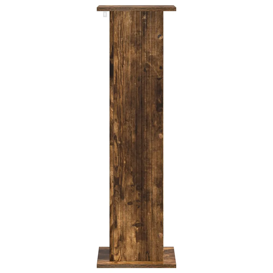 Support de Plante 2 pcs Chêne fumé 30,5 x 30 x 100,5 cm - 6
