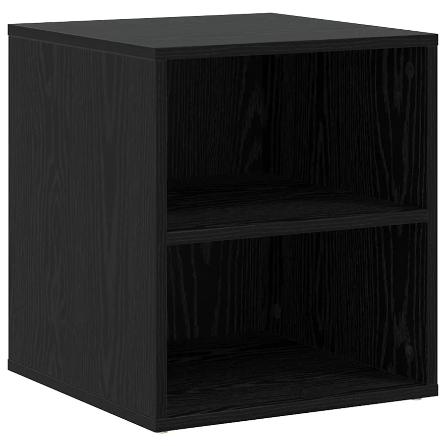 Meuble d'angle Chêne noir 200 x 40 x 45 cm Bois d'ingénierie - 7