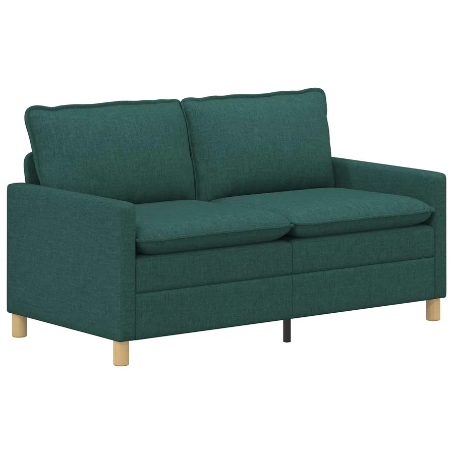 Canapé Vert foncé 156 x 81 x 87,5 cm Tissu - 2