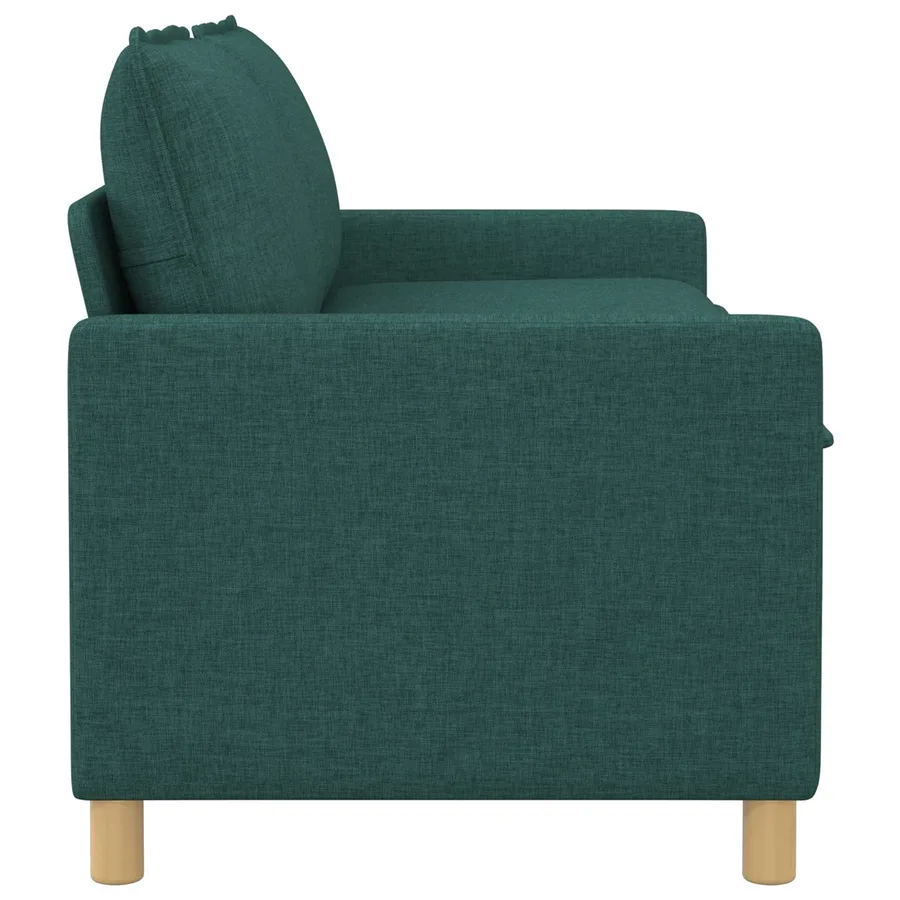 Canapé Vert foncé 156 x 81 x 87,5 cm Tissu - 4