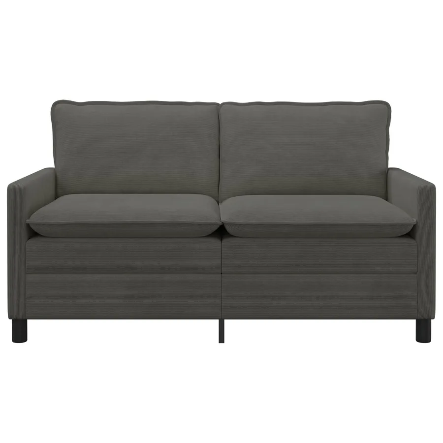 Canapé Gris foncé 156 x 81 x 87,5 cm Tissu - 3