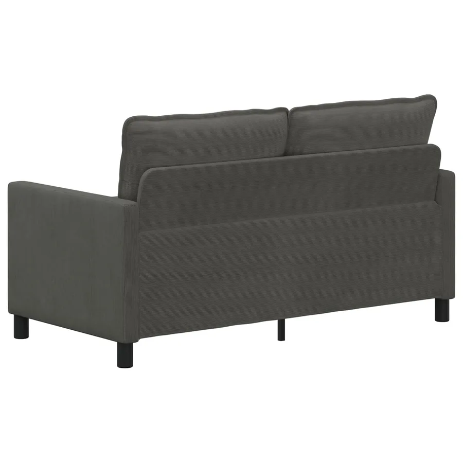 Canapé Gris foncé 156 x 81 x 87,5 cm Tissu - 5
