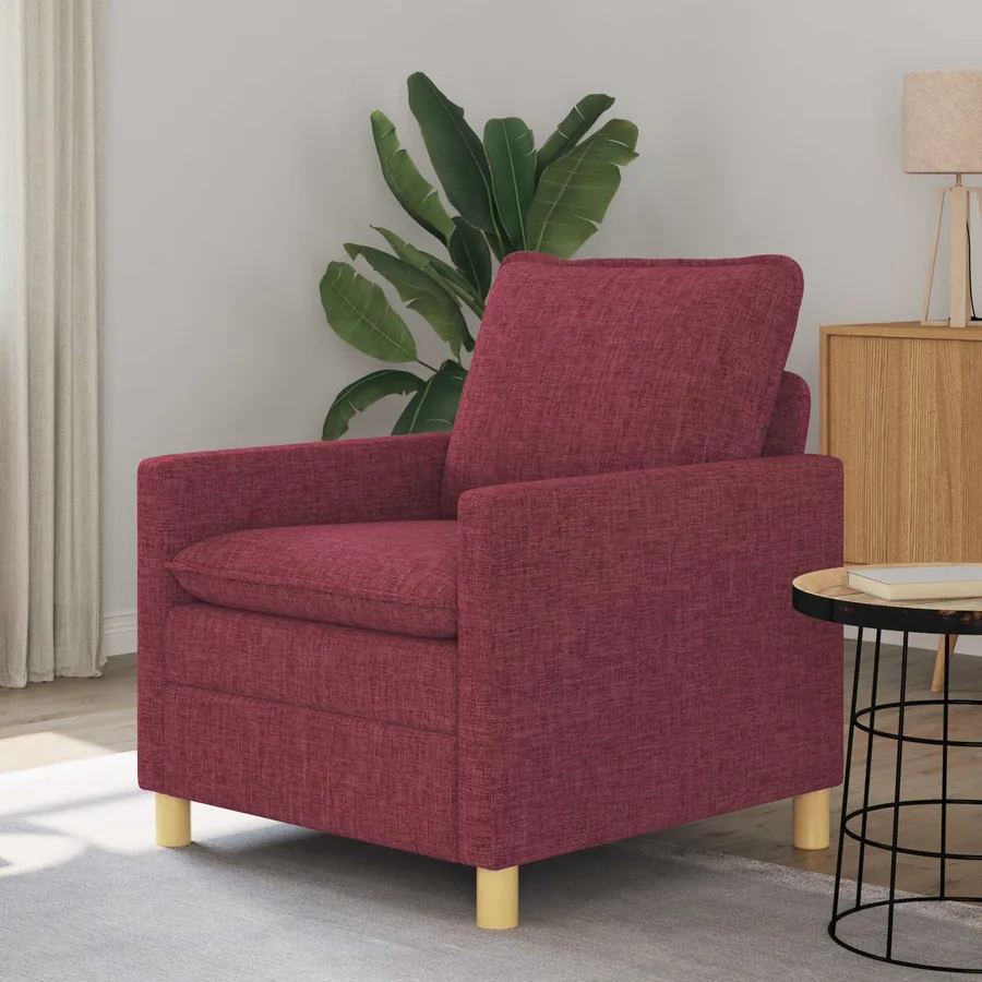 Canapé Bordeaux 76 x 81 x 87,5 cm Tissu