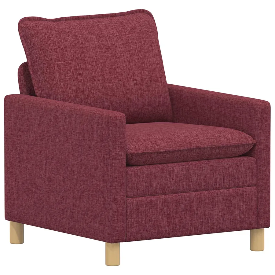 Canapé Bordeaux 76 x 81 x 87,5 cm Tissu - 2