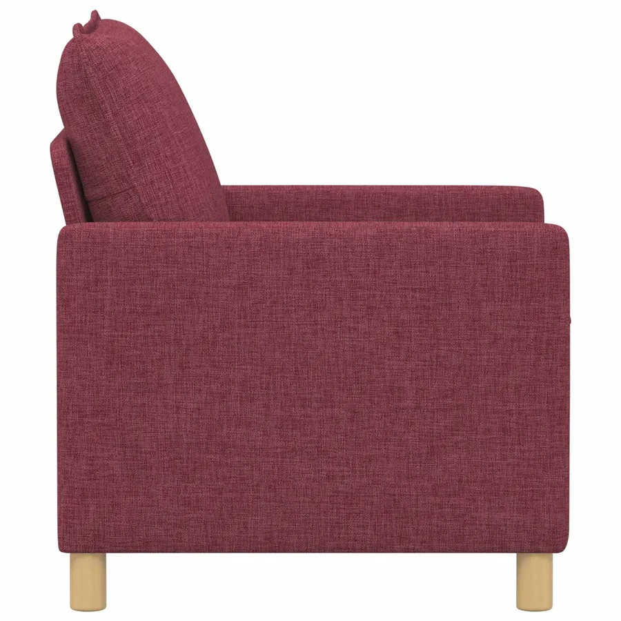 Canapé Bordeaux 76 x 81 x 87,5 cm Tissu - 4