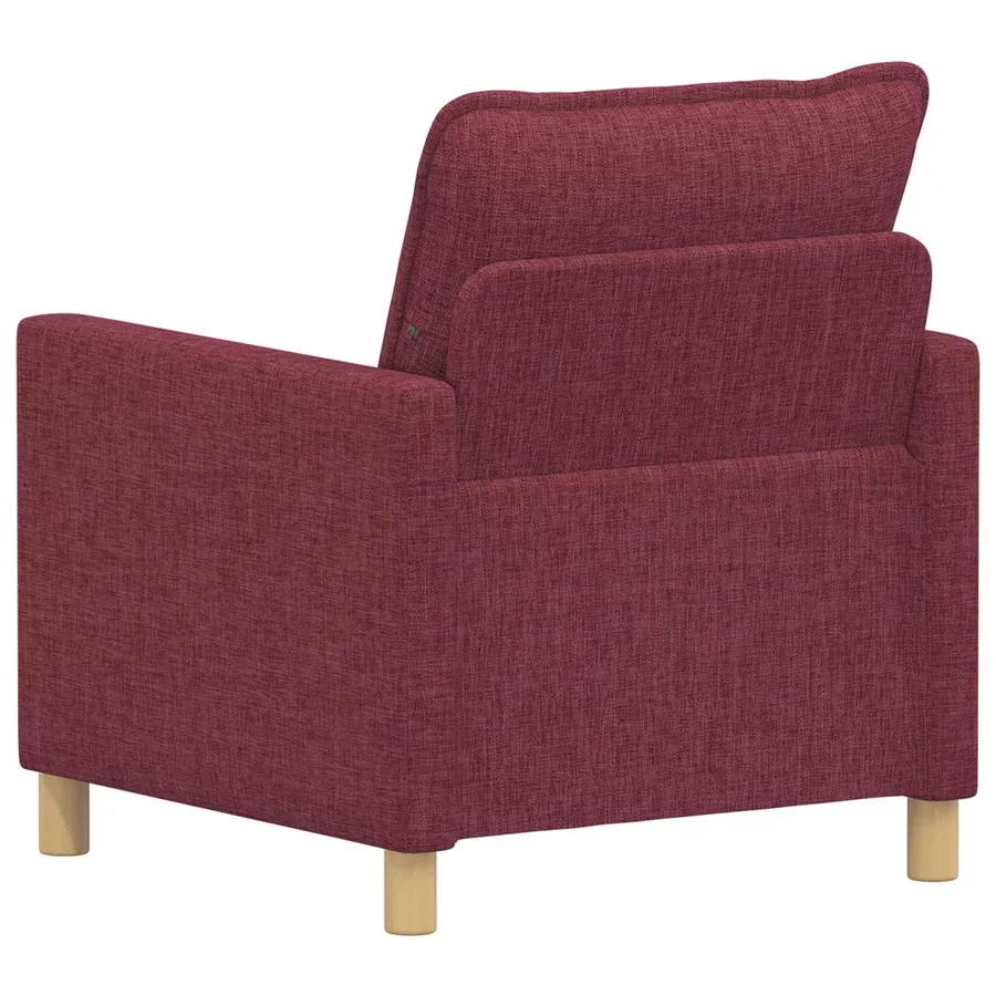 Canapé Bordeaux 76 x 81 x 87,5 cm Tissu - 5
