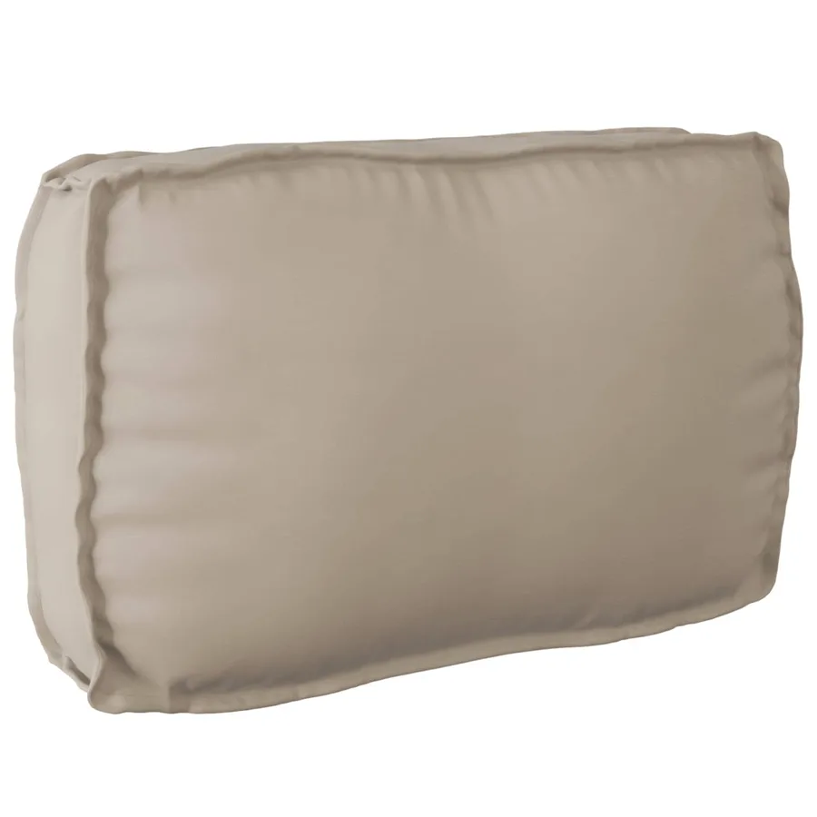 Ensemble de Canapés Uni 5 pcs Taupe Bois d'Acacia Massif - 9