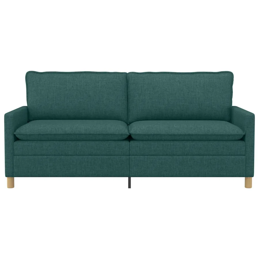 Canapé Vert foncé 196 x 81 x 87,5 cm Tissu - 3