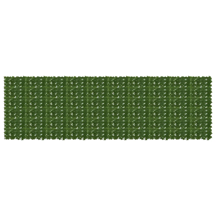 Écran de balcon avec feuilles Vert 500 x 150 cm