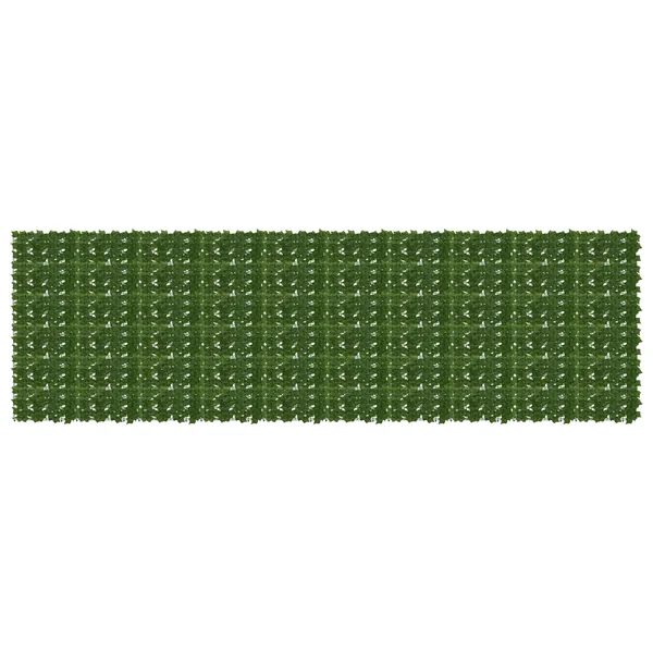 Écran de balcon avec feuilles Vert 500 x 150 cm