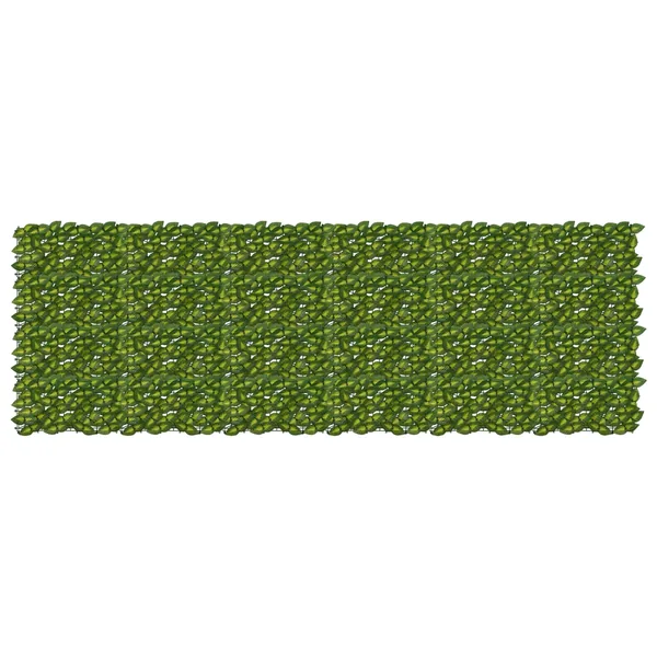 Écran de balcon avec feuilles Vert et jaune 300 x 100 cm