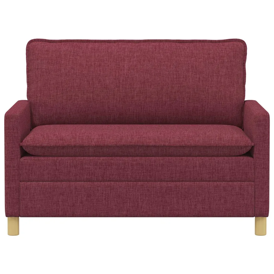 Canapé Bordeaux 126 x 81 x 87,5 cm Tissu - 3