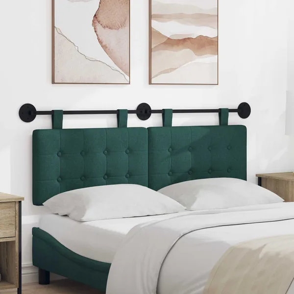 Tête de lit suspendue tissu