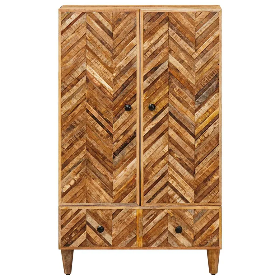 Armoires de rangement avec tiroir Marron 60 x 33,5 x 100 cm - 3