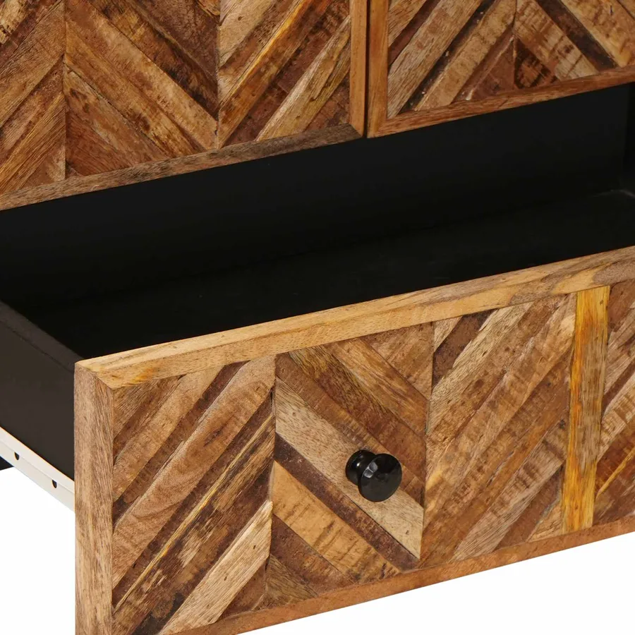 Armoires de rangement avec tiroir Marron 60 x 33,5 x 100 cm - 7