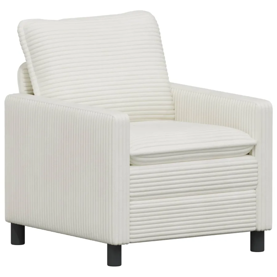 Canapé Crème 76 x 81 x 87,5 cm Polyester - 2