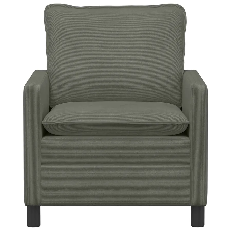 Canapé Gris clair 76 x 81 x 87,5 cm Tissu - 3