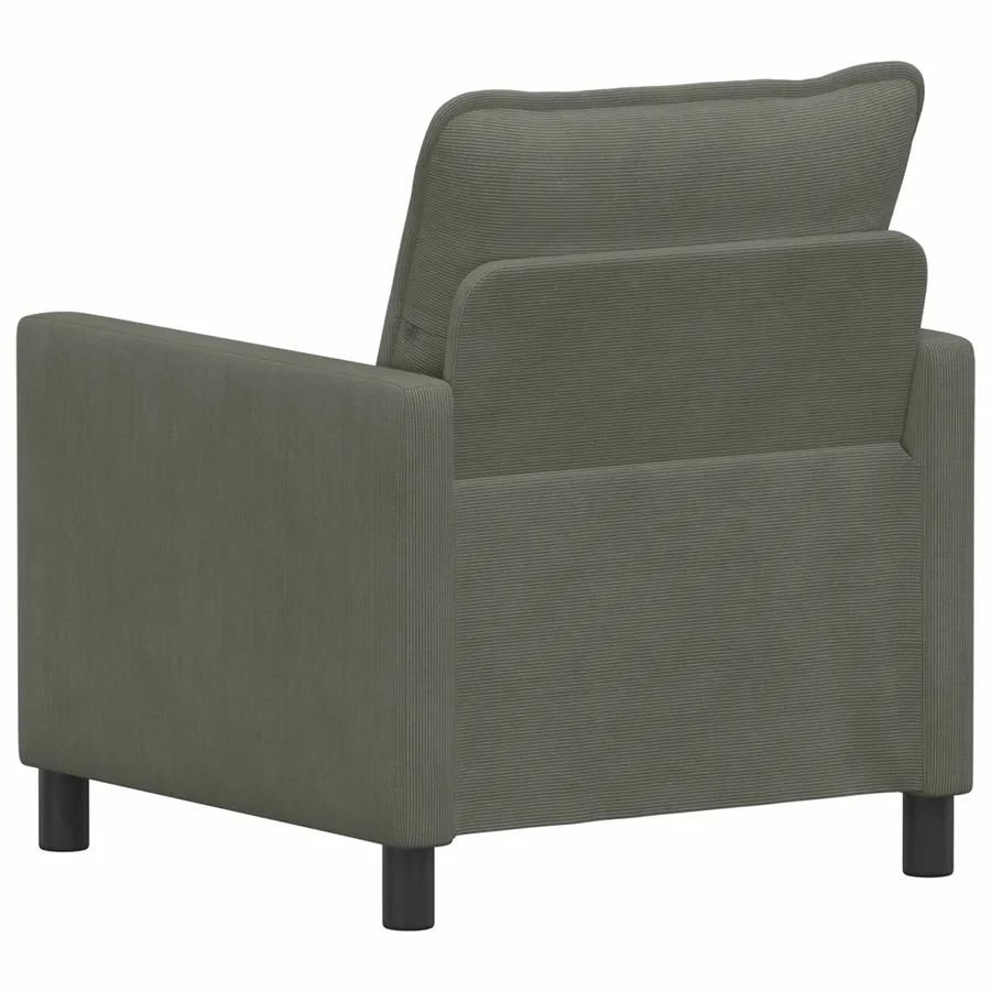 Canapé Gris clair 76 x 81 x 87,5 cm Tissu - 5