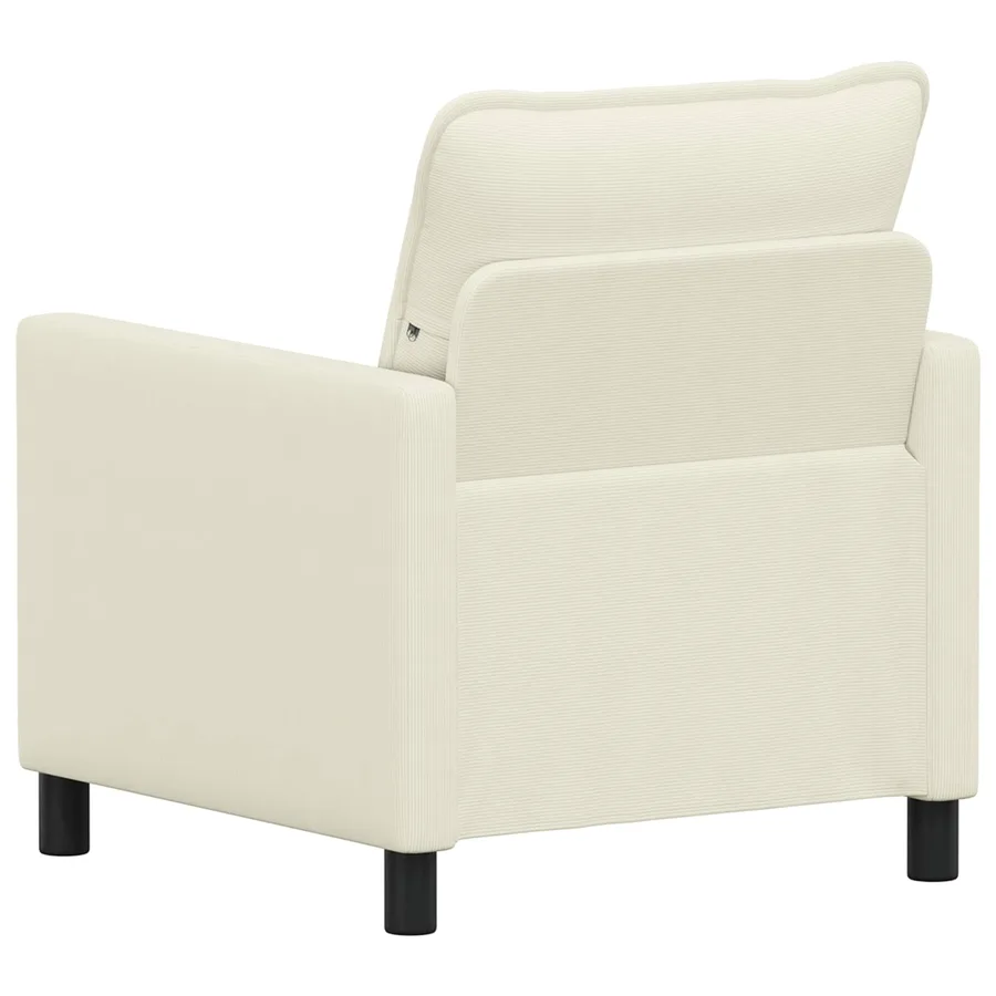 Canapé Crème 76 x 81 x 87,5 cm Tissu - 5
