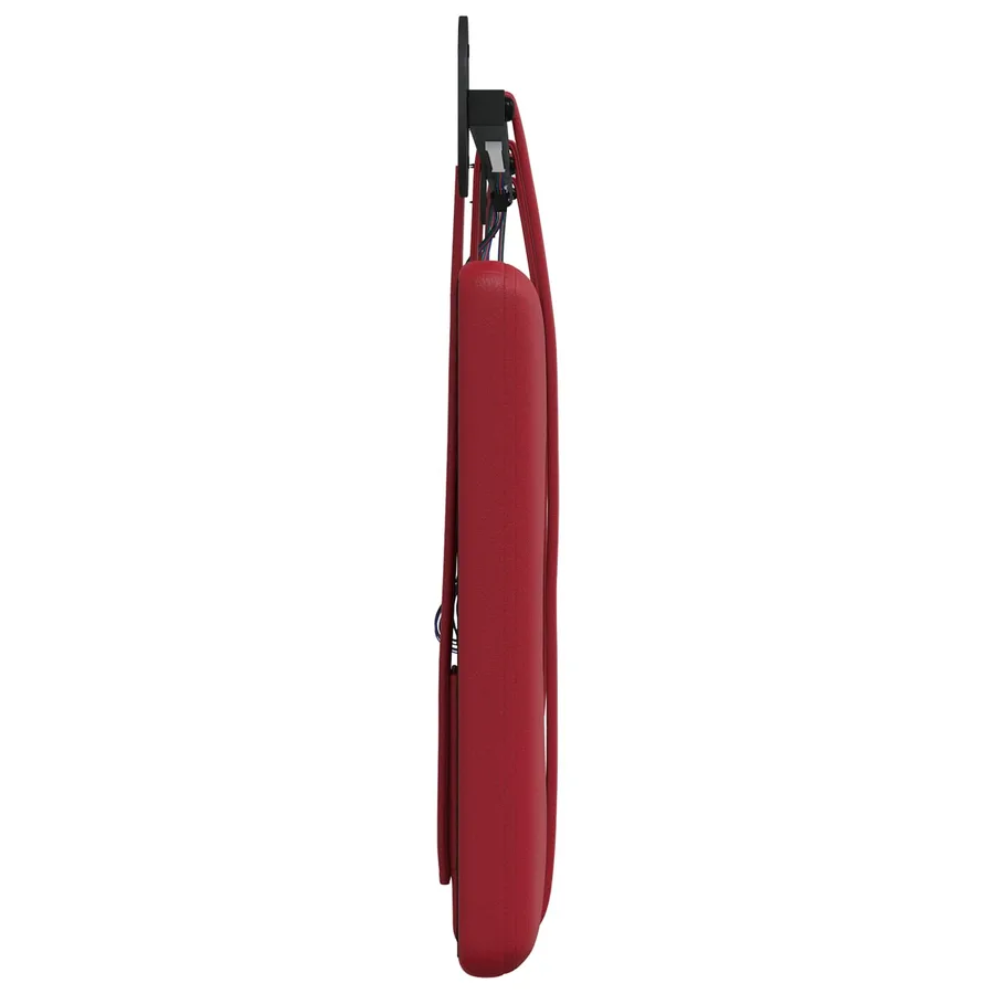 Tête de lit suspendue Avec lumière LED Bordeaux Simili cuir - 7