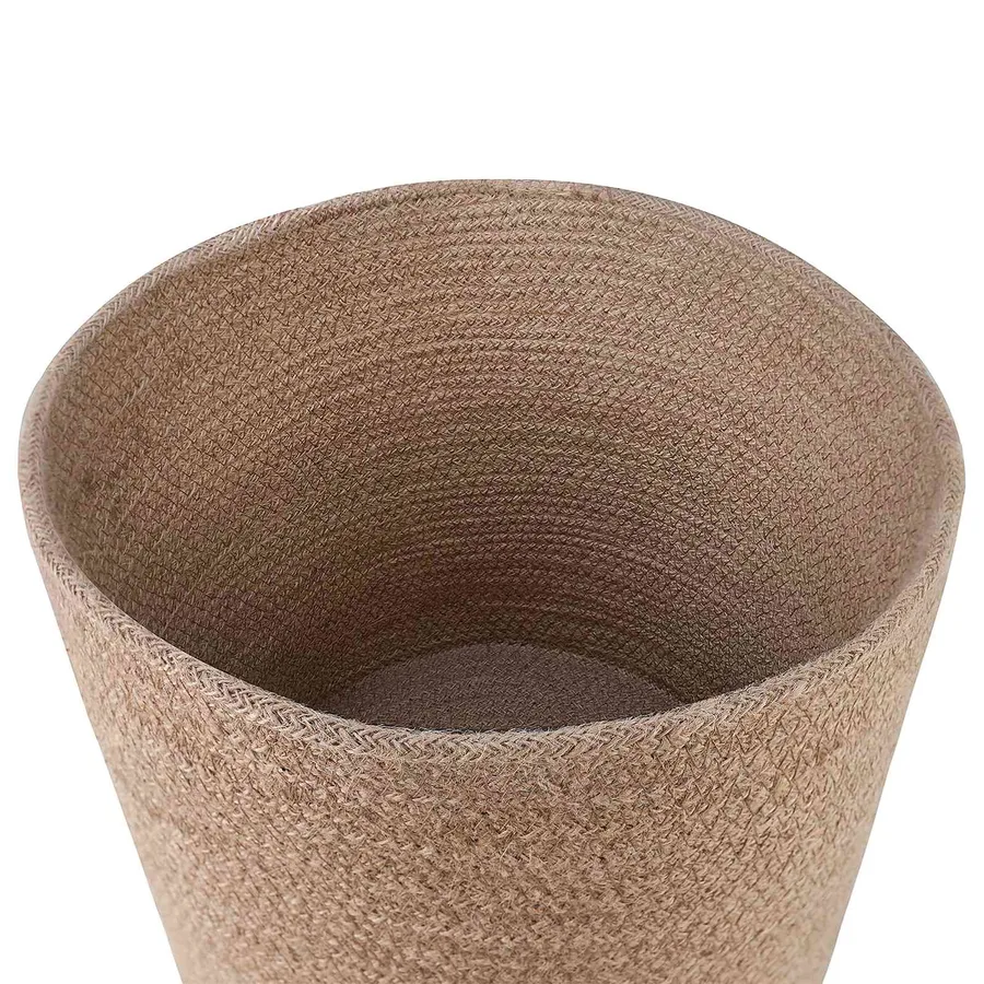 Ensemble de Pots à Plantes 2 pcs Naturel Ø 28 x 28 cm - 3