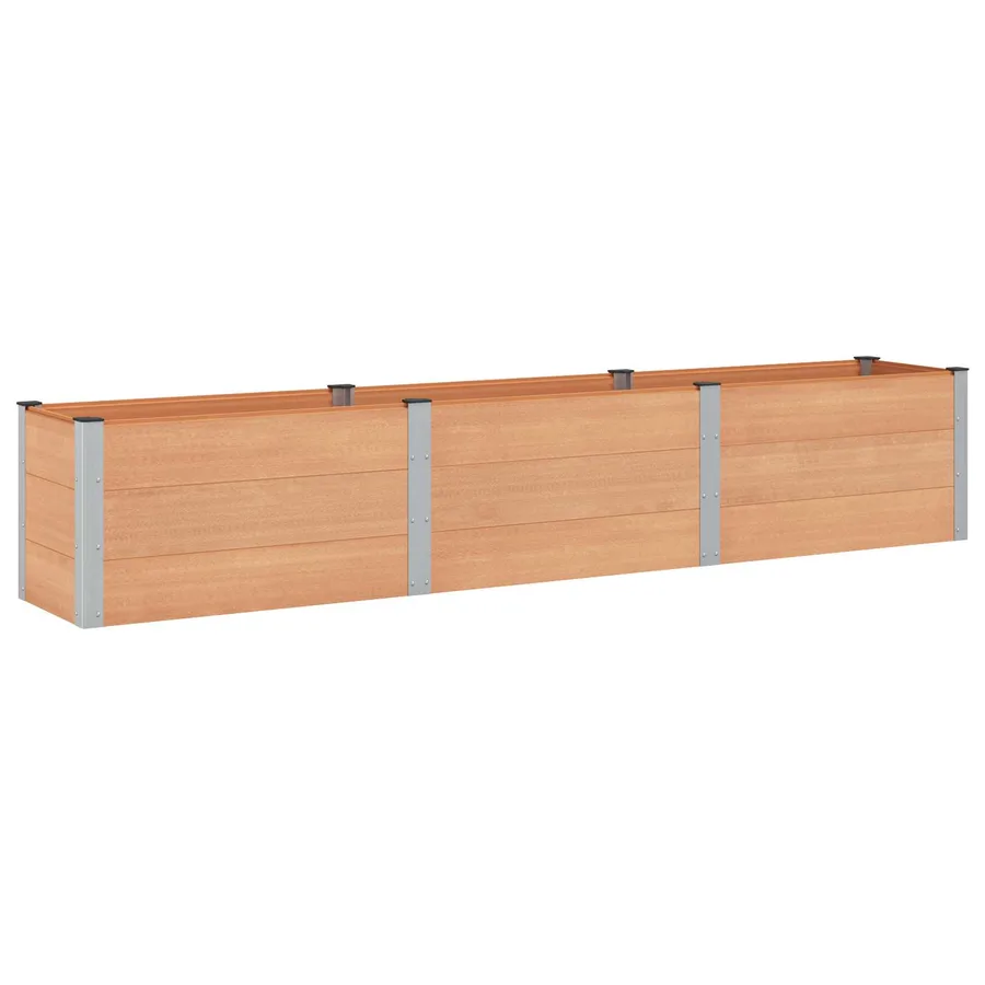 Jardinière surélevée Marron 300 x 50 x 54 cm - 2
