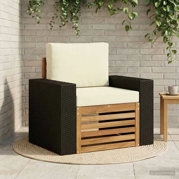 Sofa de milieu extérieur Naturel