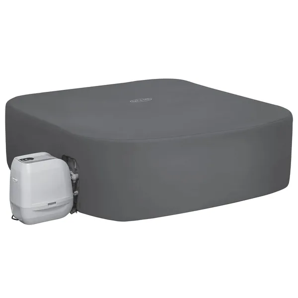 Bestway Housse Gris 230 x 230 x 71 cm PVC et POM