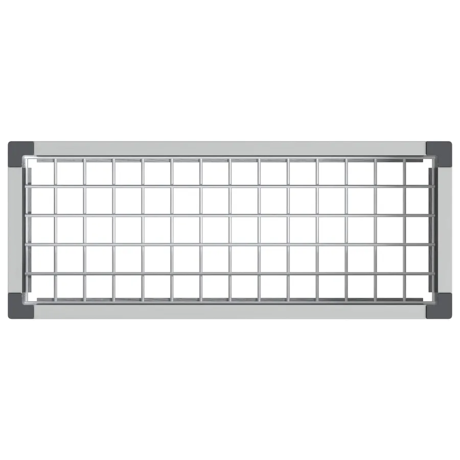 Jardinière surélevée Gris 75 x 30 x 82 cm WPC et Aluminium - 6