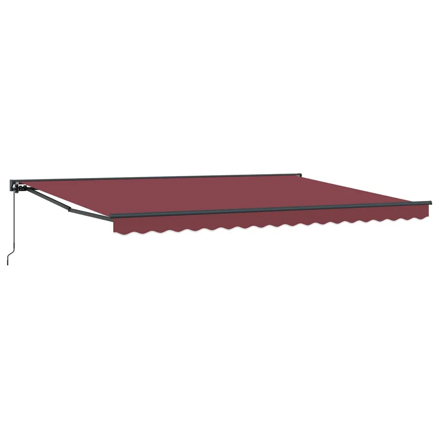 Auvent rétractable manuel Bordeaux 4 × 3,5 m - 2