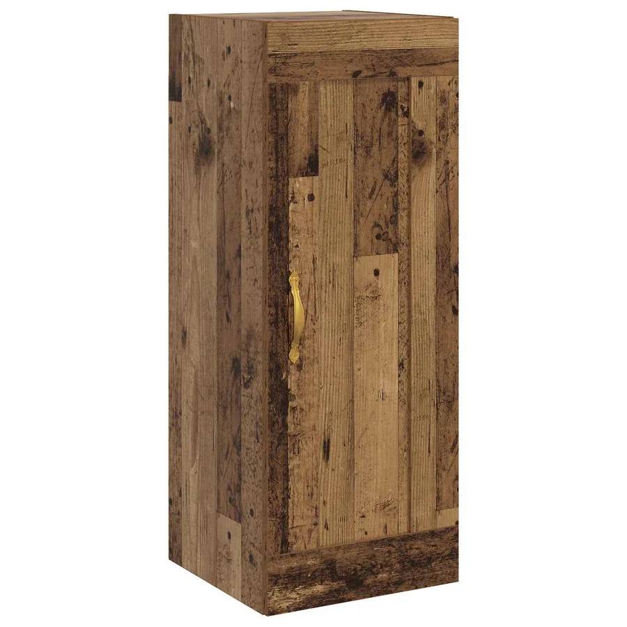 Meuble mural Bois ancien 34,5 x 34 x 90 cm Bois d'ingénierie