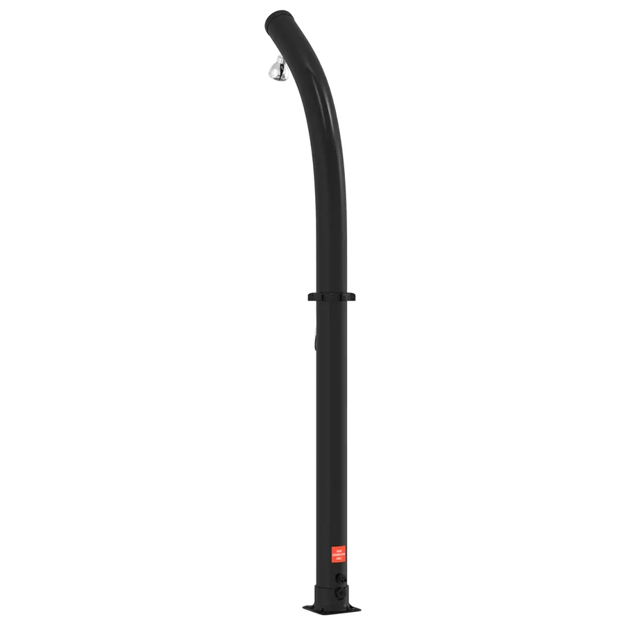 Douche solaire avec tête de douche 20 l Noir - 5