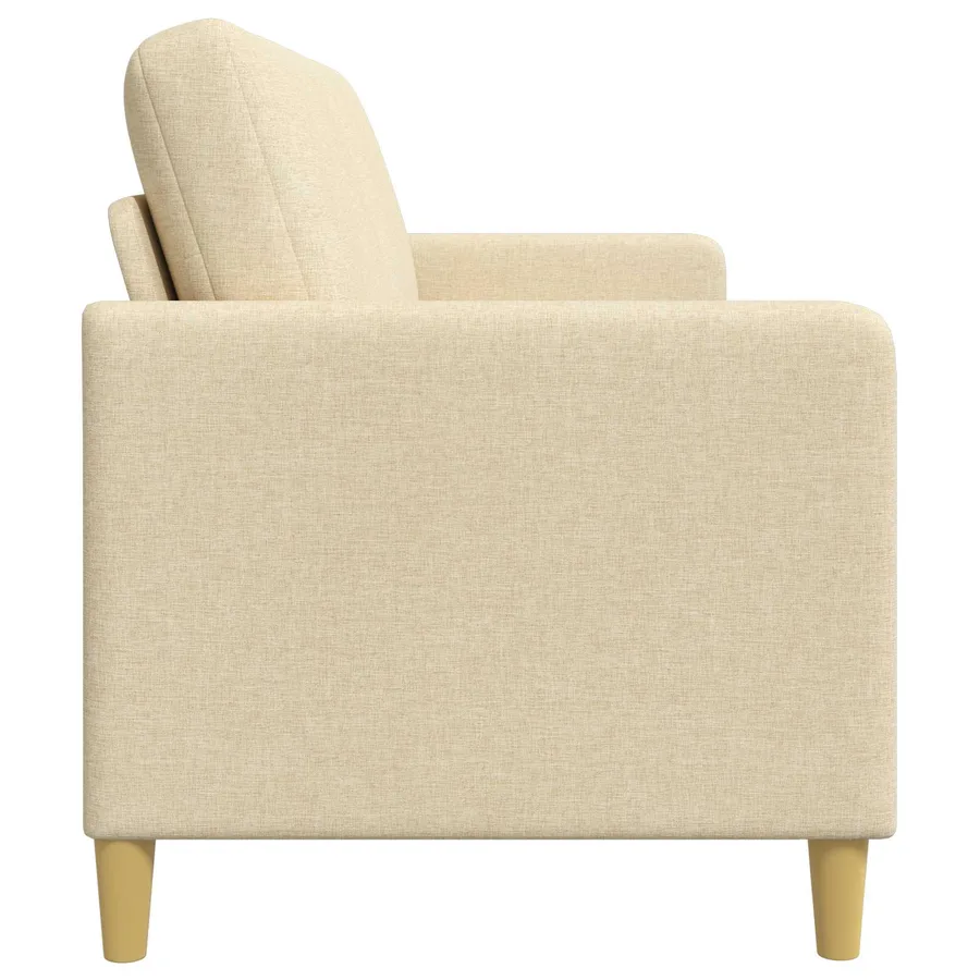 Sofa avec rangement Crème 172 x 78 x 87 cm Polyester - 5