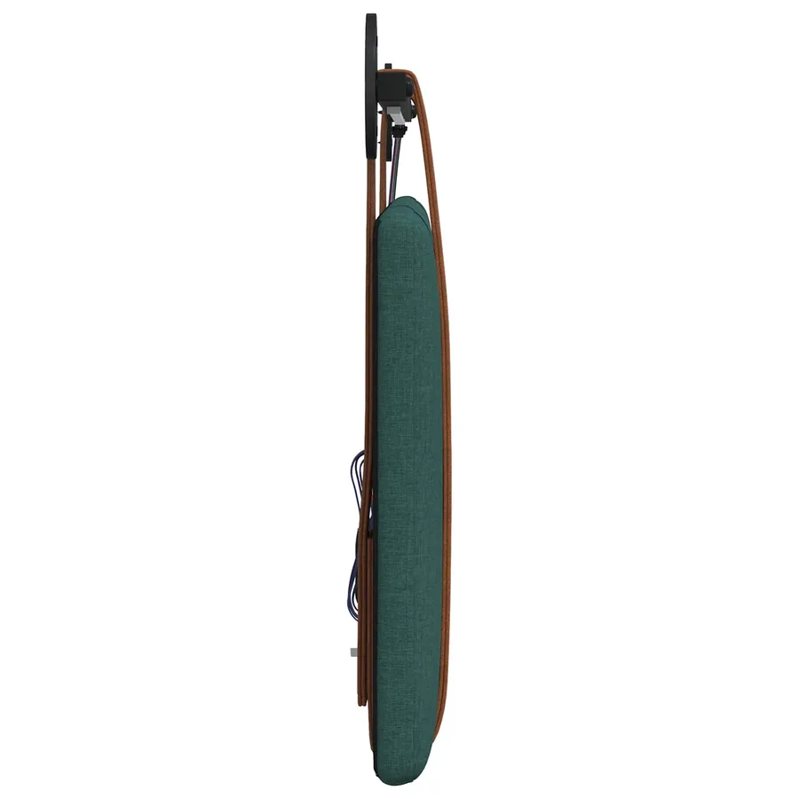 Tête de lit suspendue Avec lumière LED Vert foncé PU antique - 7