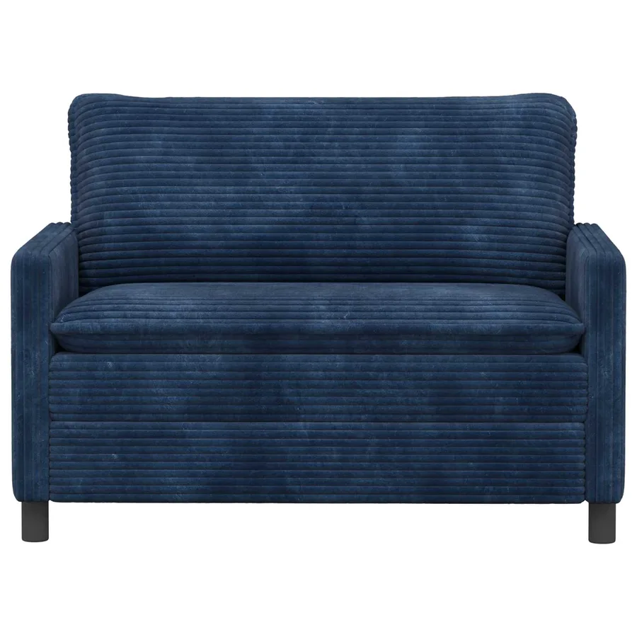 Canapé Bleu marine 126 x 81 x 87,5 cm Polyester - 3