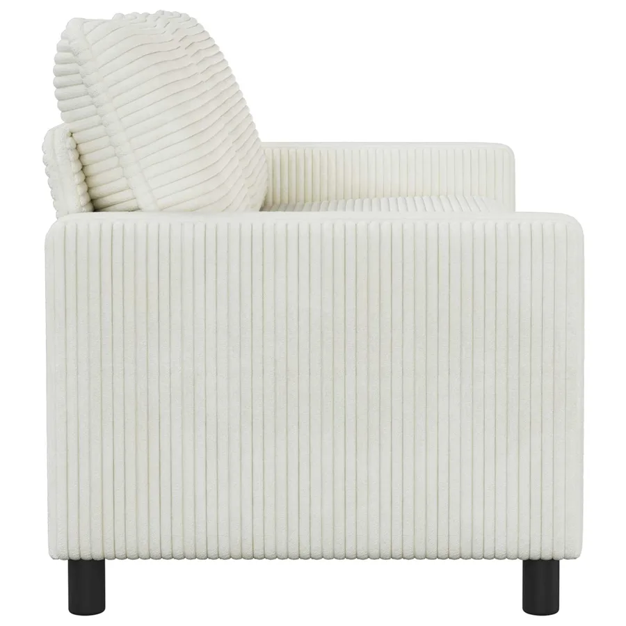 Canapé Crème 156 x 81 x 87,5 cm Polyester - 4