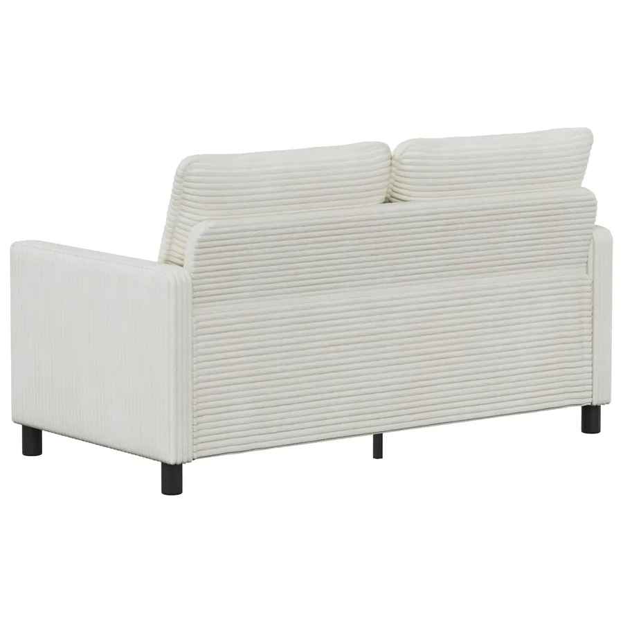 Canapé Crème 156 x 81 x 87,5 cm Polyester - 5