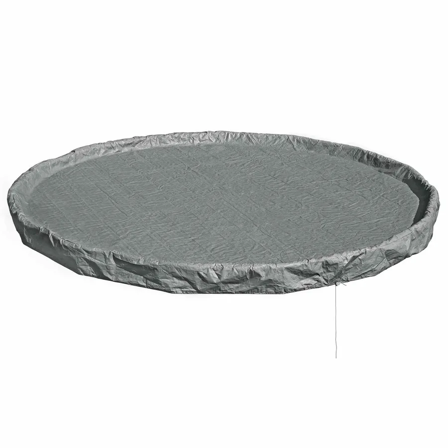 Bestway Couverture de piscine 1 Ø3,05 m Rond Polyester Gris for - 3