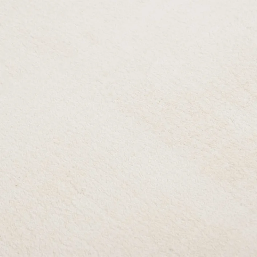 Tapis shaggy blanc crème 240x340 cm polyester - 7
