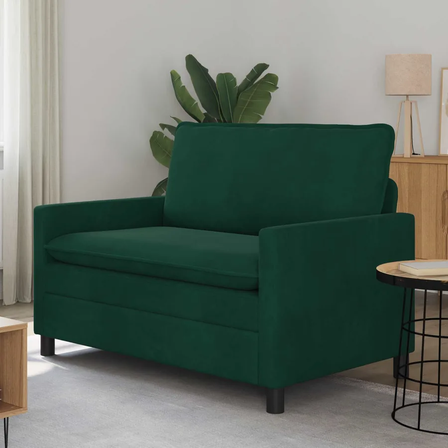 Canapé Vert foncé 126 x 81 x 87,5 cm