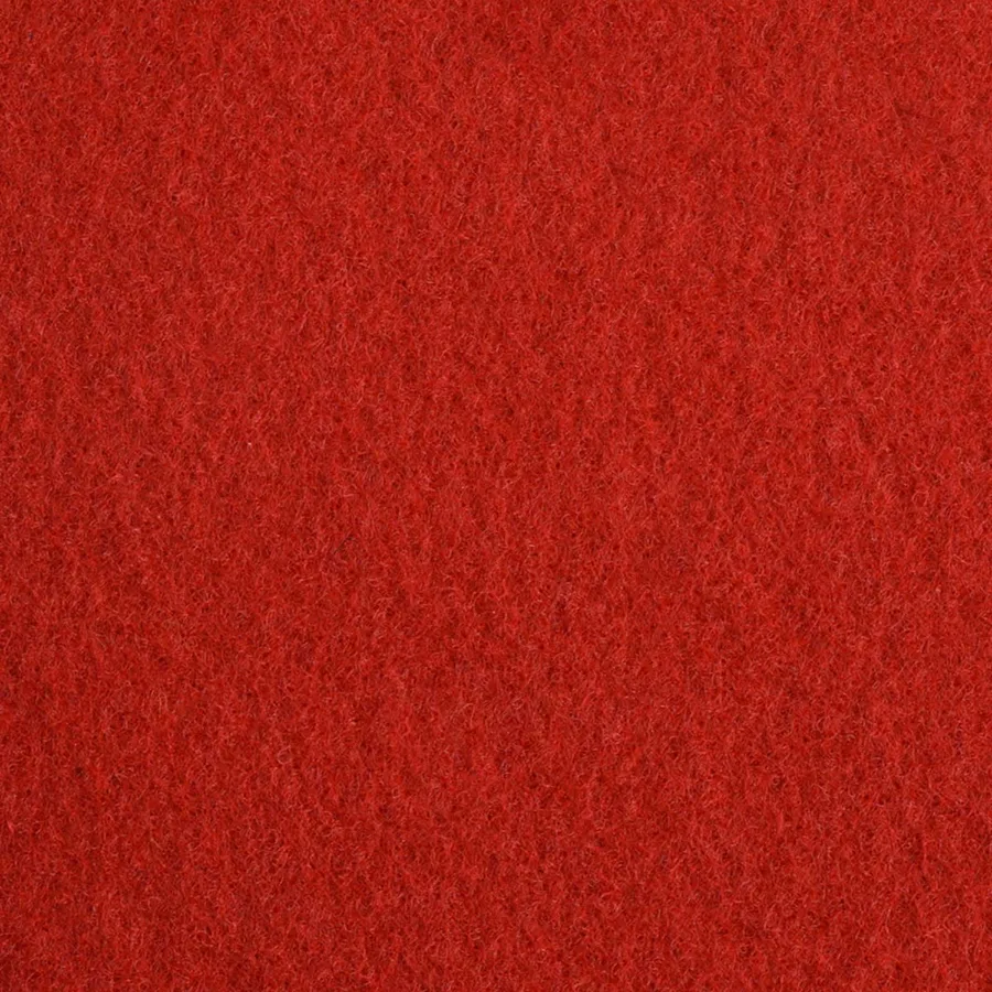 Tapis Uni Rouge 1 x 24 m Tissu - 3
