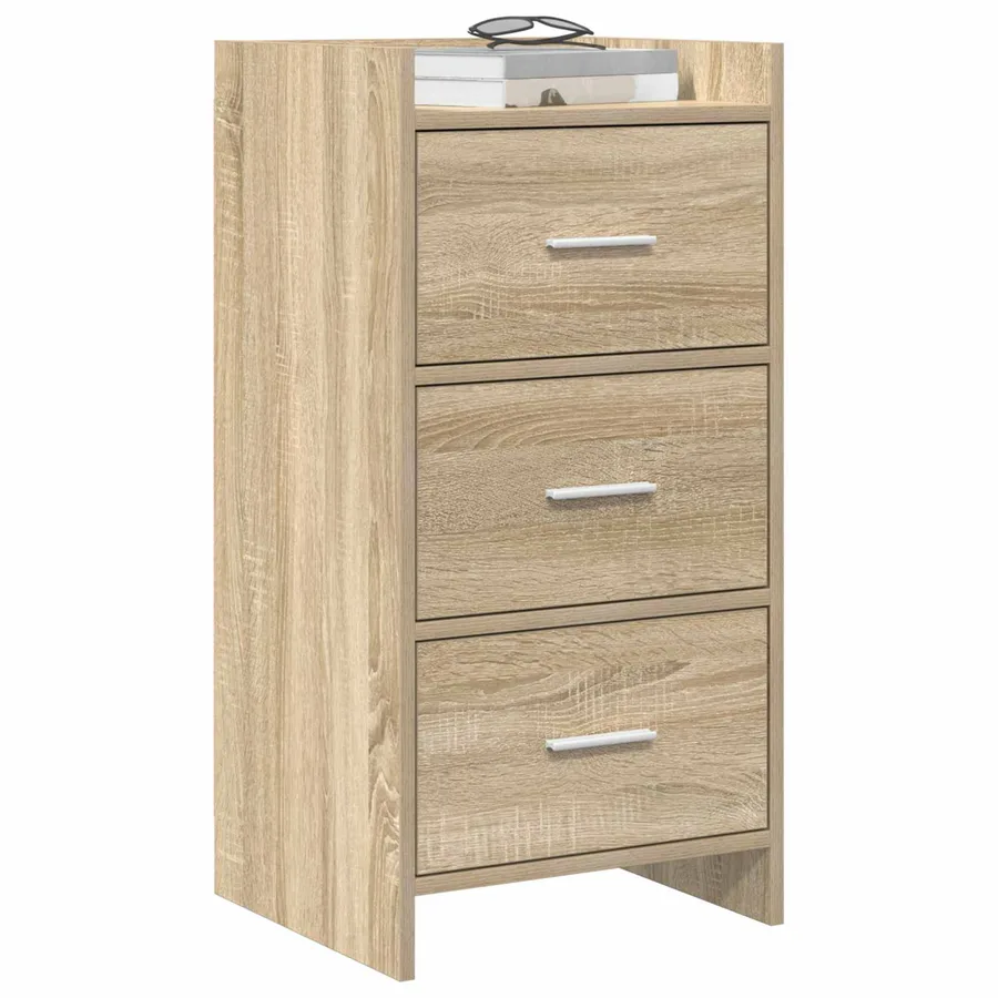 Buffet Chêne Sonoma 40 x 36 x 80 cm Bois d'ingénierie - 2