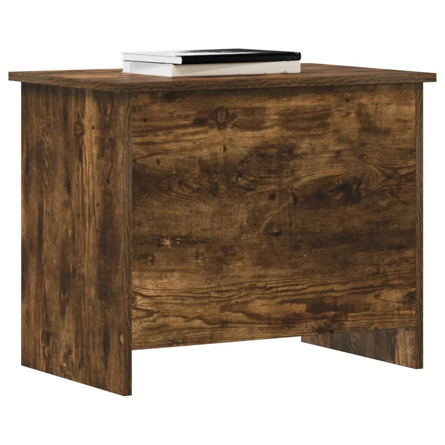 Coffre de rangement avec stockage Chêne fumé 60 x 40 x 50 cm - 3