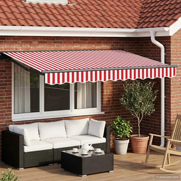 Auvent rétractable électrique 2,5 x 2 m