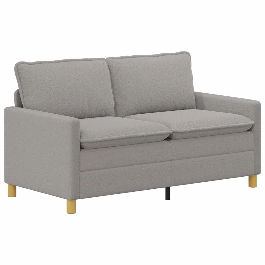 Canapé Gris clair 156 x 81 x 87,5 cm Tissu - 2