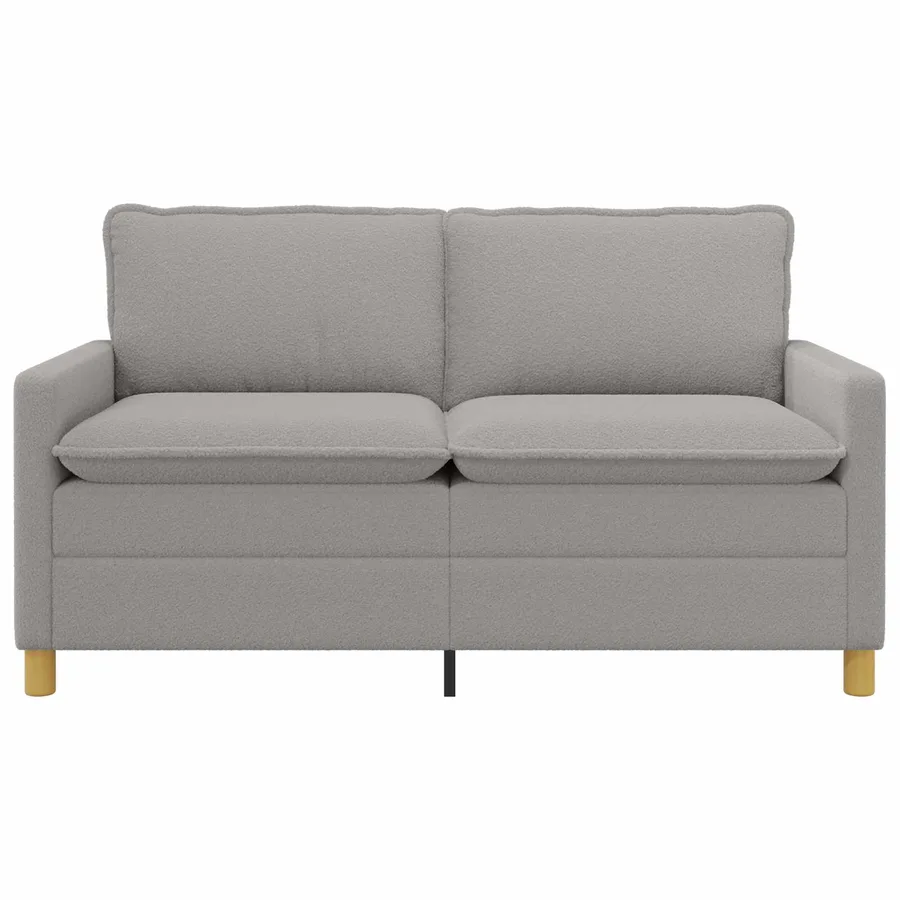 Canapé Gris clair 156 x 81 x 87,5 cm Tissu - 3