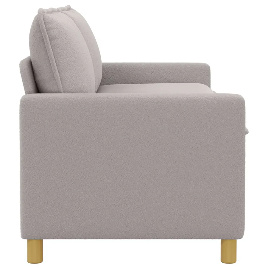 Canapé Gris clair 156 x 81 x 87,5 cm Tissu - 4
