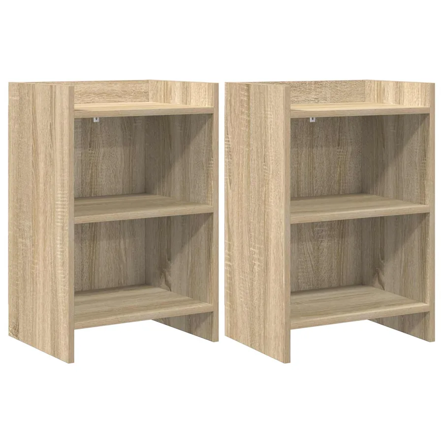 Tables de chevet 2 pcs Chêne Sonoma 40 x 30 x 60 cm